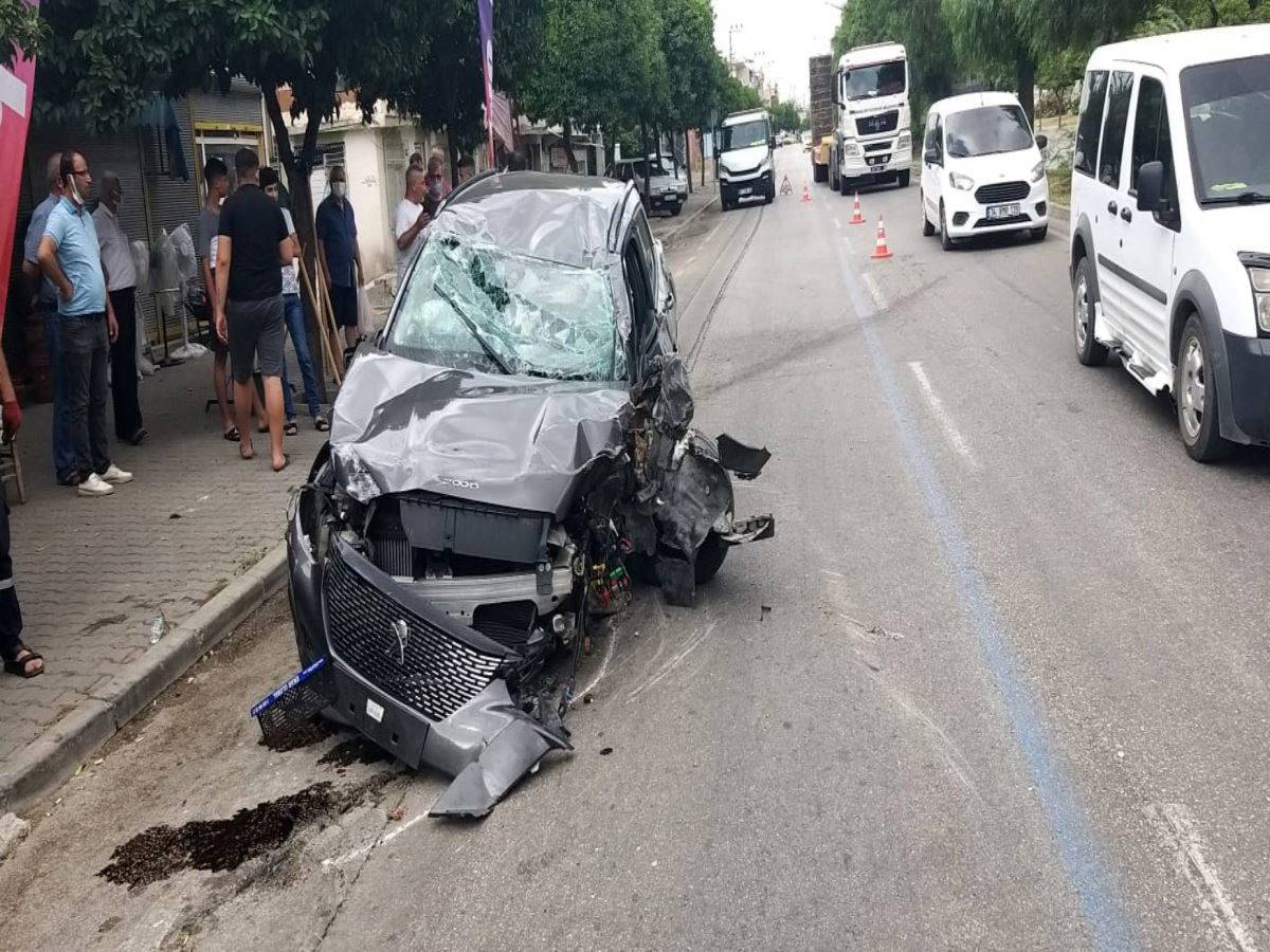 İlker Aksum kaza yaptı