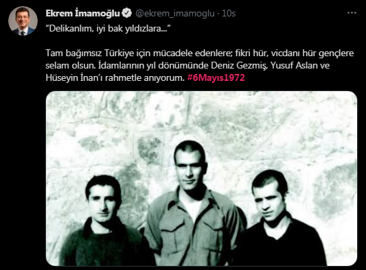 Siyasilerden ve ünlü isimlerden 'Üç fidan' paylaşımları