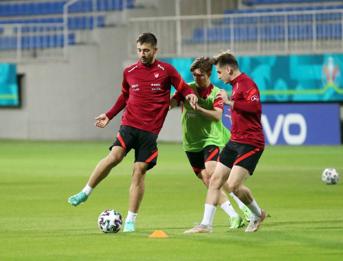 A Milli Takım'dan ilginç antrenman. Koşmak yasak!