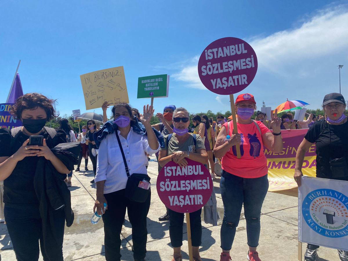 Binlerce kadın Maltepe’de!