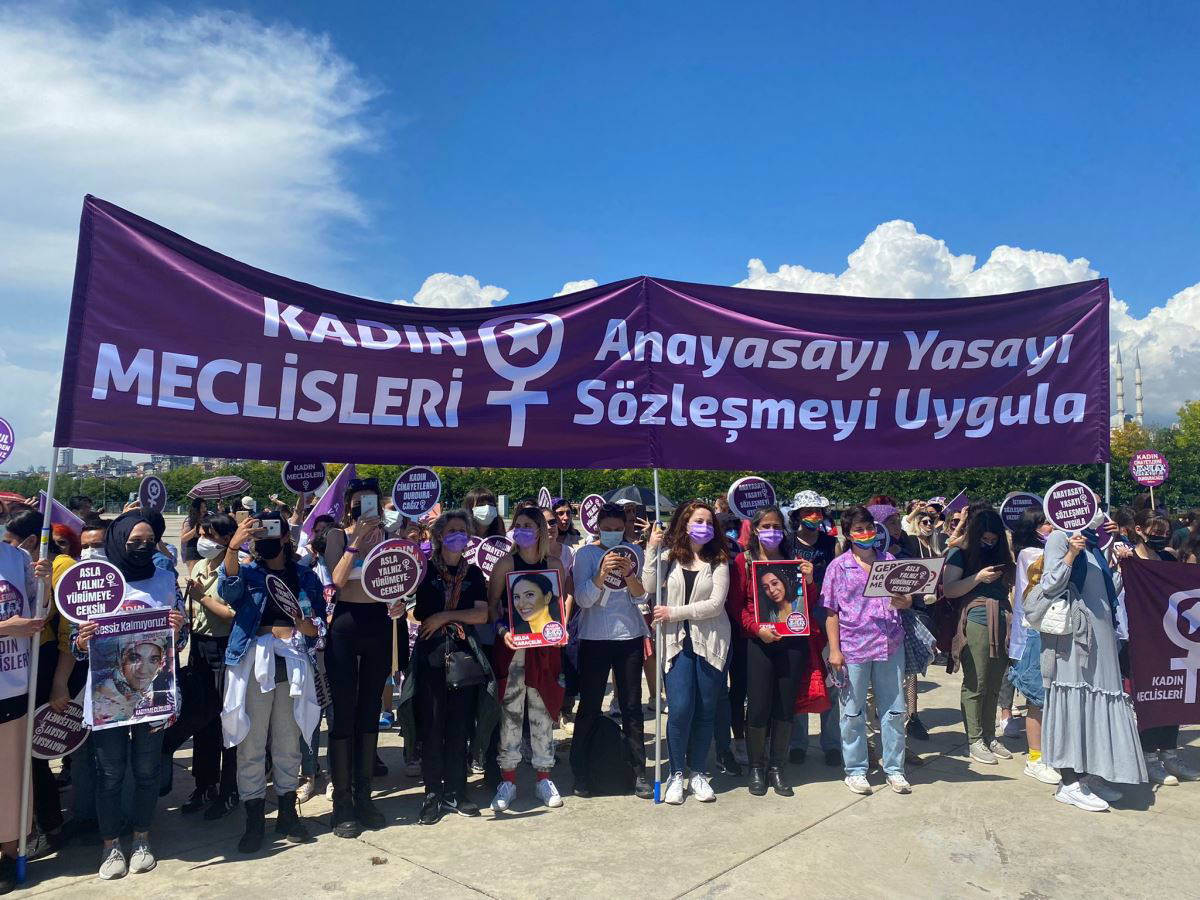 Binlerce kadın Maltepe’de!