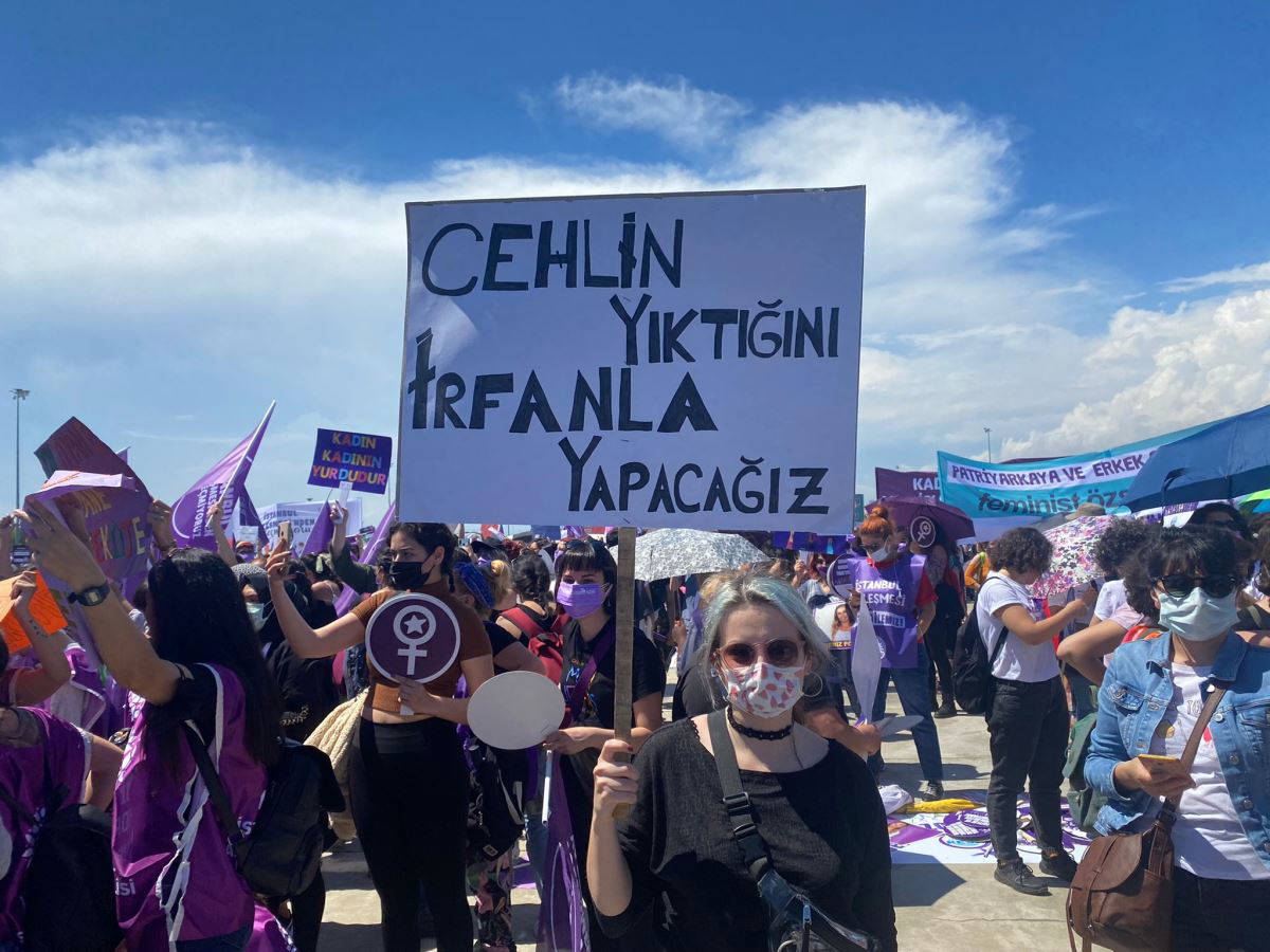 Binlerce kadın Maltepe’de!