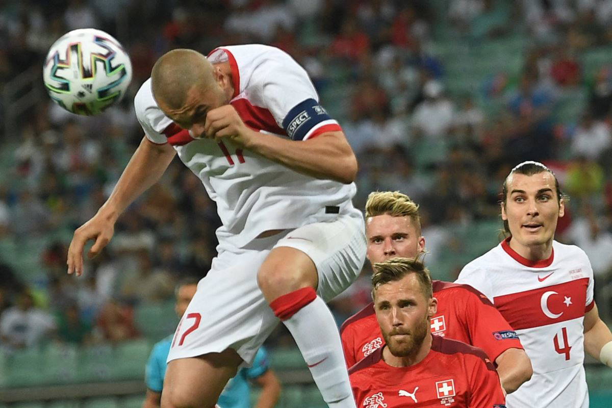 EURO 2020'de A Milli Futbol Takımı, İsviçre'ye mağlup oldu