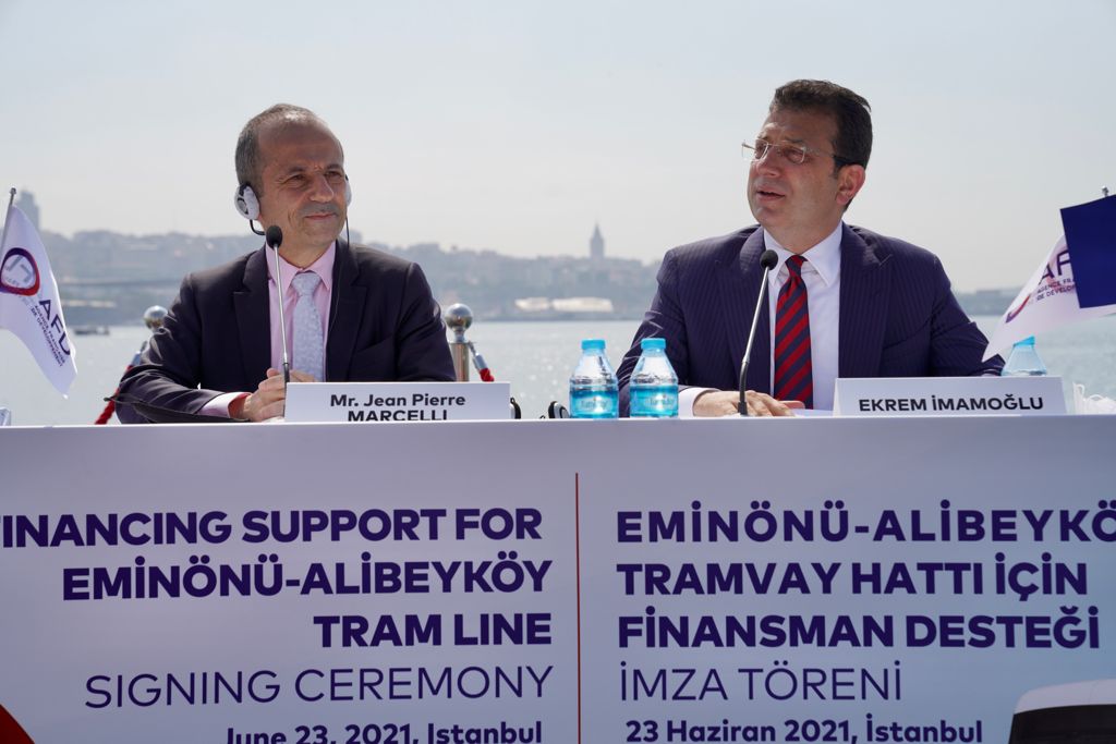 İBB ile AFD arasında 93 milyon Avroluk ön protokol! İmamoğlu imzaladı