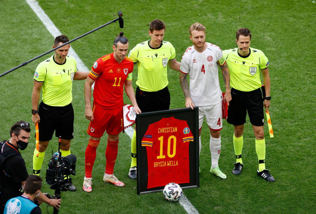 Galler, Christian Eriksen için özel forma hazırladı