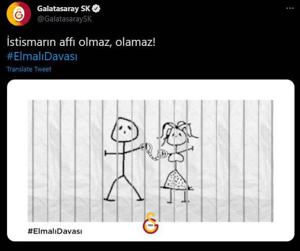 Kulüplerden Elmalı Davası paylaşımı