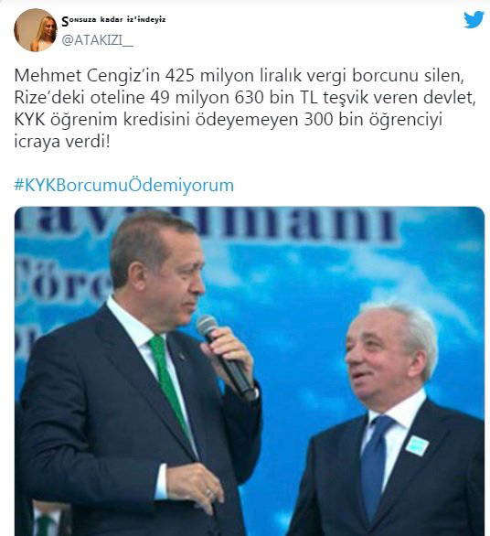 Peker'in ‘Demirören’ iddiasının ardından öğrencilerden Ziraat Bankası’na tepki