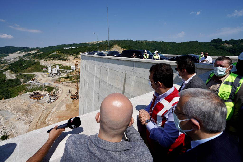 İmamoğlu’ndan Melen Barajı’na 3’ncü ziyaret! 'Bitiş takvimi' istedi