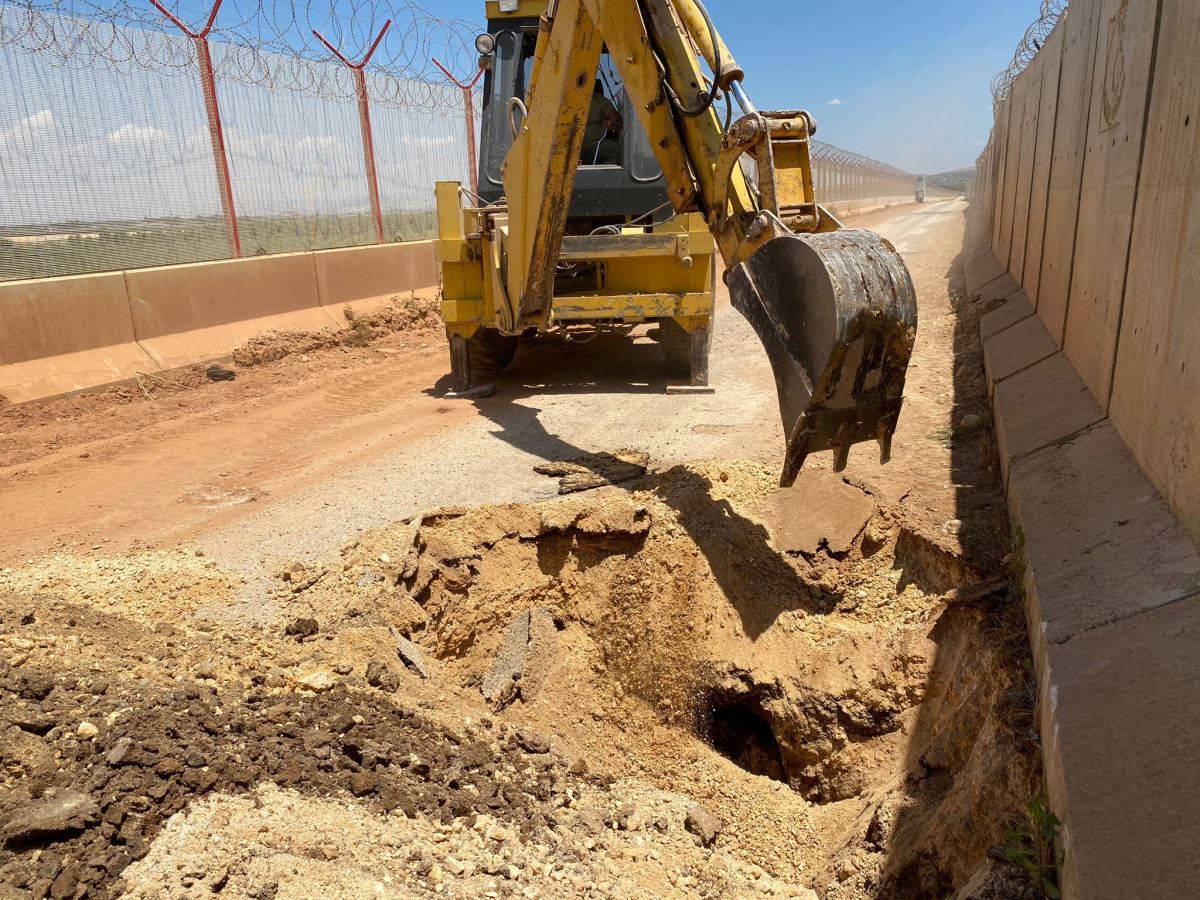 MSB: Suriye'den Türkiye yönüne kazılan tünel kullanılamaz hale getirildi