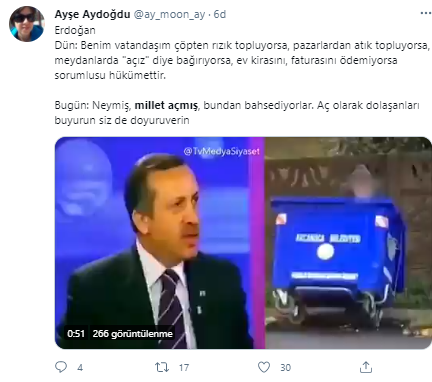 'Millet açmış' diyen Erdoğan'a sosyal medya tepki yağdı! İşte o paylaşımlar