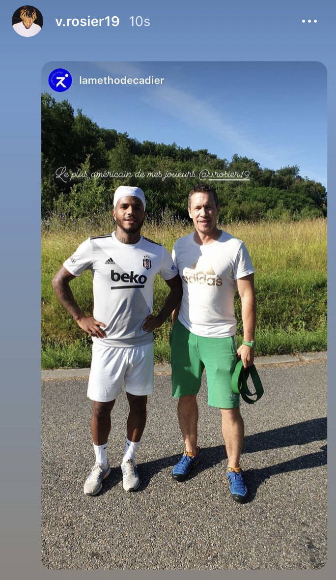 Valentin Rosier’den Beşiktaş paylaşımı