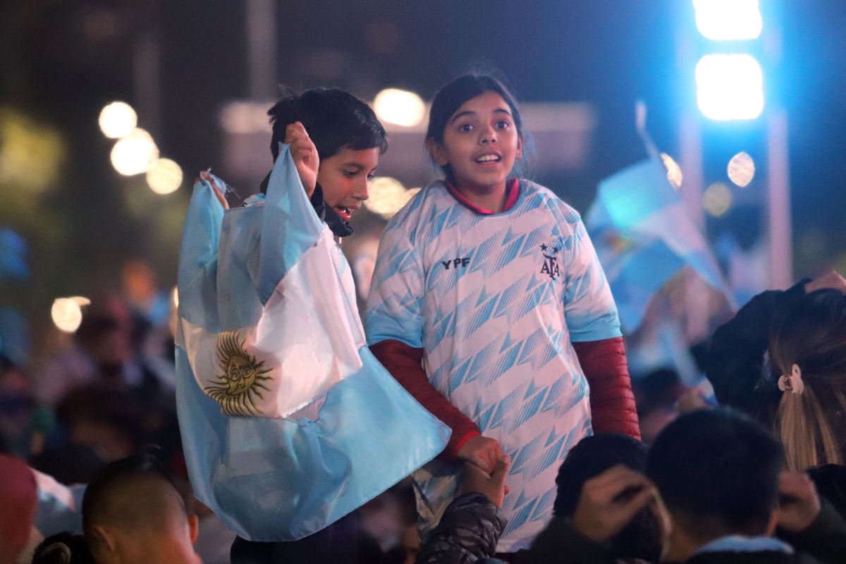 Arjantin halkı Kupa Amerika zaferini kutluyor