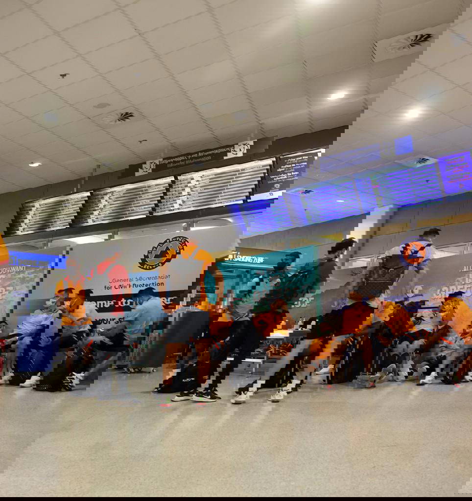 İşte Galatasaray'ın Yunanistan'da yaşadığı zor anların görüntüleri