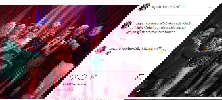 Cem Yılmaz'ın dizisi Erşan Kuneri'den ilk kareler paylaşıldı