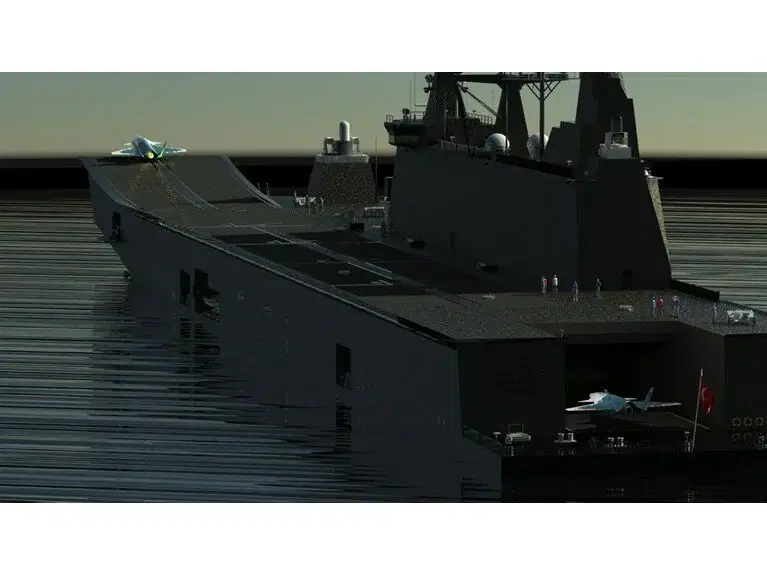 Baykar'dan insansız savaş uçağına ilişkin görsel paylaşımı