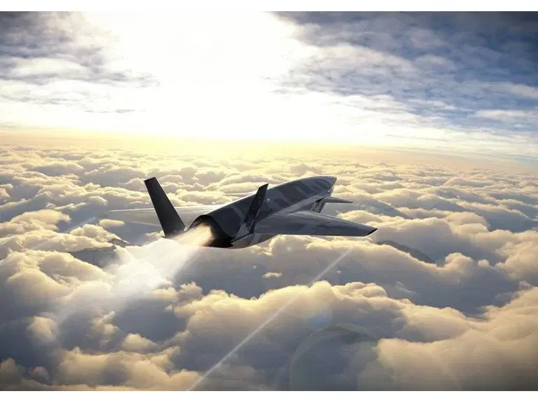 Baykar'dan insansız savaş uçağına ilişkin görsel paylaşımı