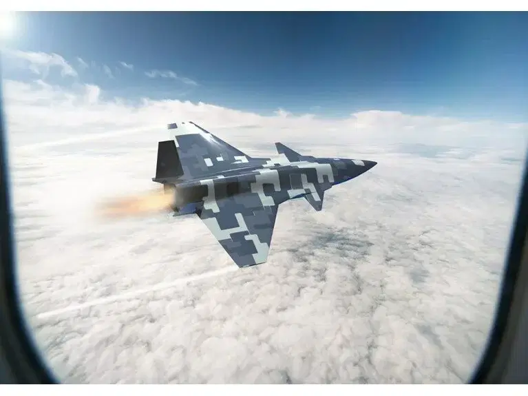 Baykar'dan insansız savaş uçağına ilişkin görsel paylaşımı