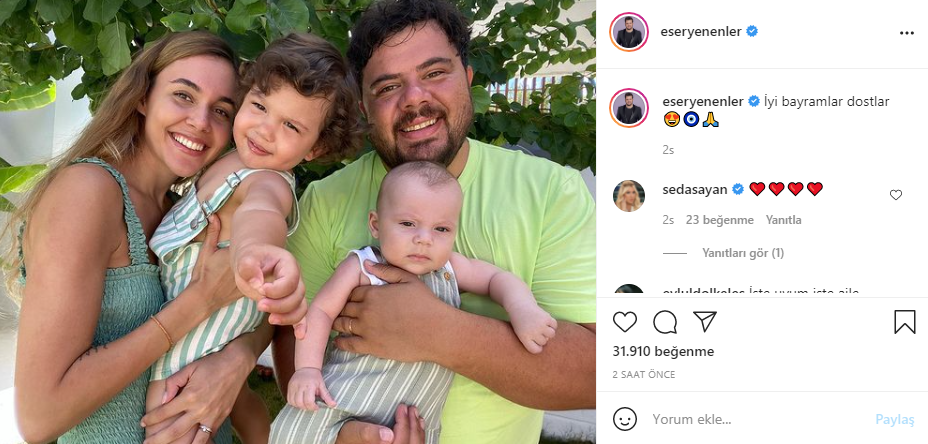 Ünlü isimlerden Kurban Bayramı paylaşımları