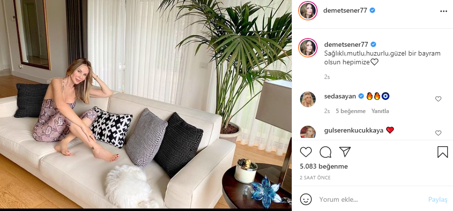 Ünlü isimlerden Kurban Bayramı paylaşımları