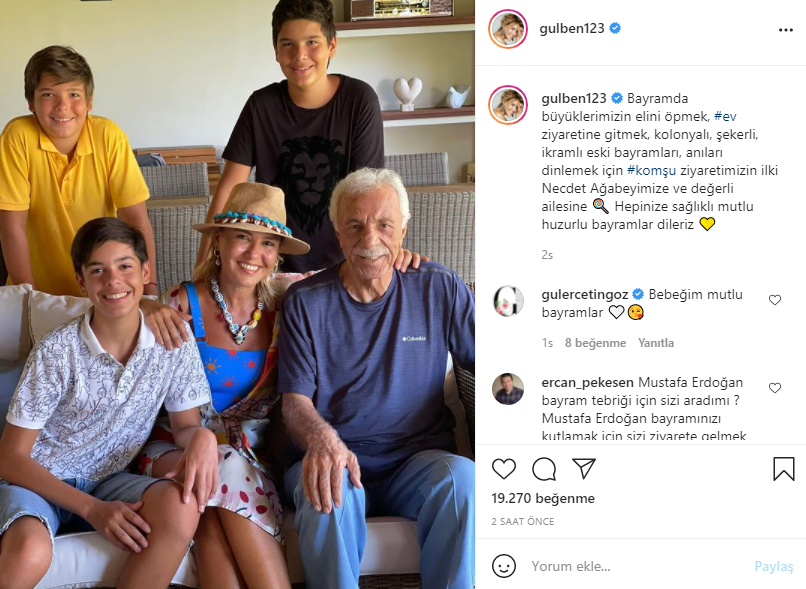 Ünlü isimlerden Kurban Bayramı paylaşımları