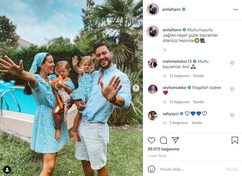 Ünlü isimlerden Kurban Bayramı paylaşımları