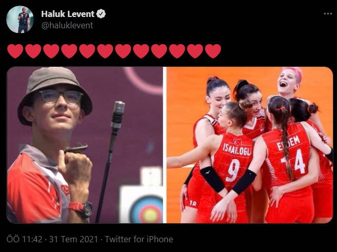 Ünlü isimlerden Mete Gazoz'a tebrik mesajları: 