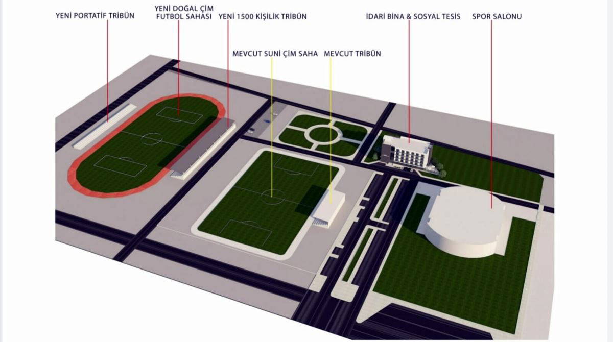 İzmir'in Bergama ilçesine yeni stat yapılacağı açıklandı