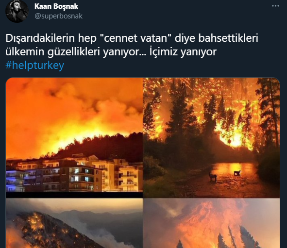 Yangınlar devam ederken, ünlü isimlerden 'küresel çağrı'
