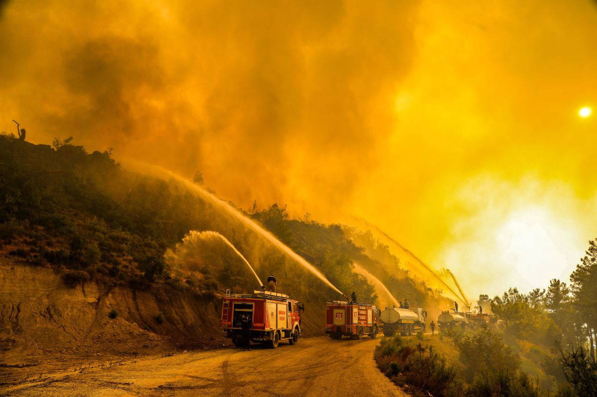 5 ilde 14 yangın devam ediyor! Orman yangınlarında son durum