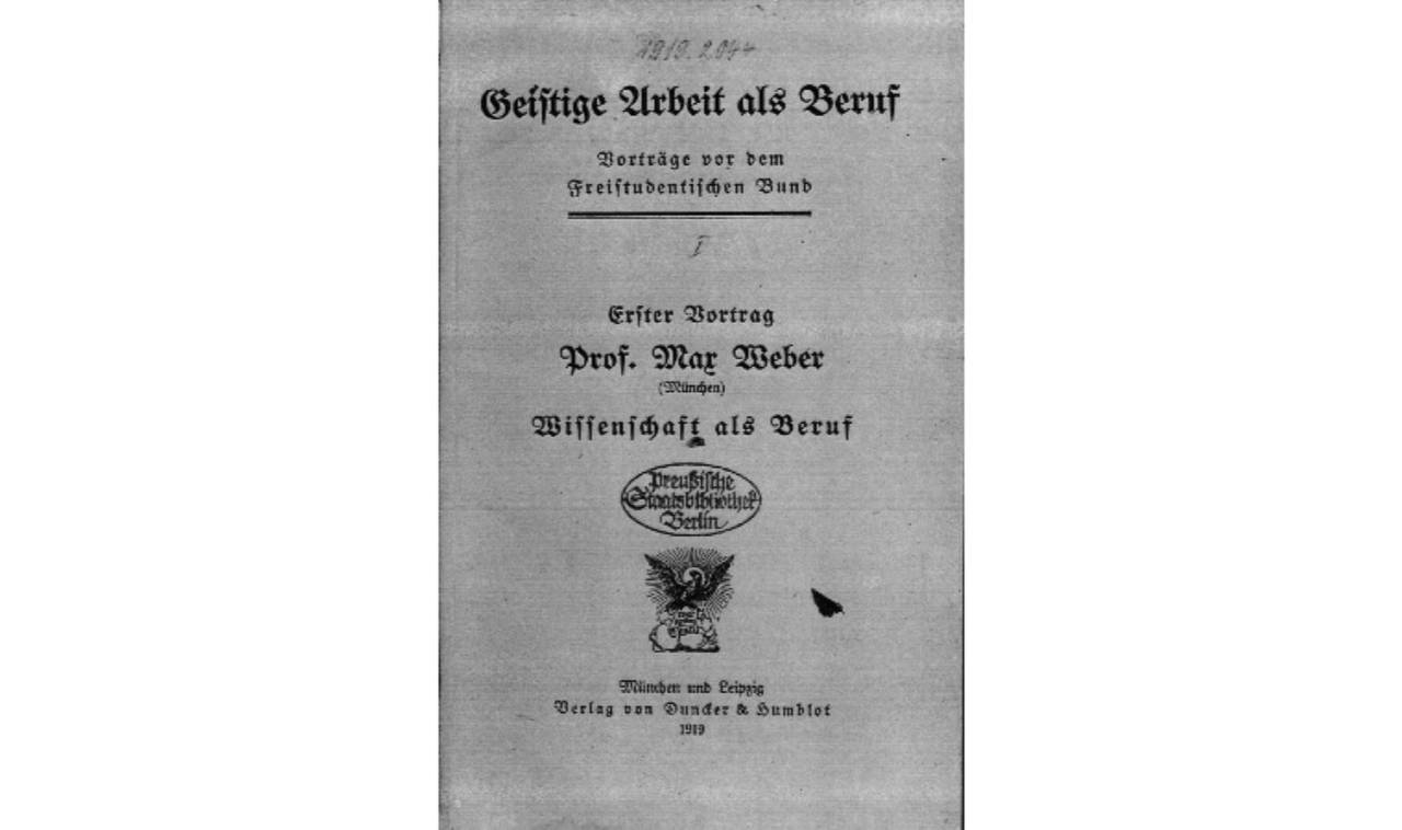 Ünlü düşünür Max Weber, 158 yıl önce bugün dünyaya geldi
