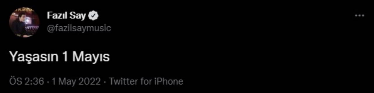 Ünlü isimlerden 1 Mayıs mesajları: 'Güzel günler göreceğiz...'