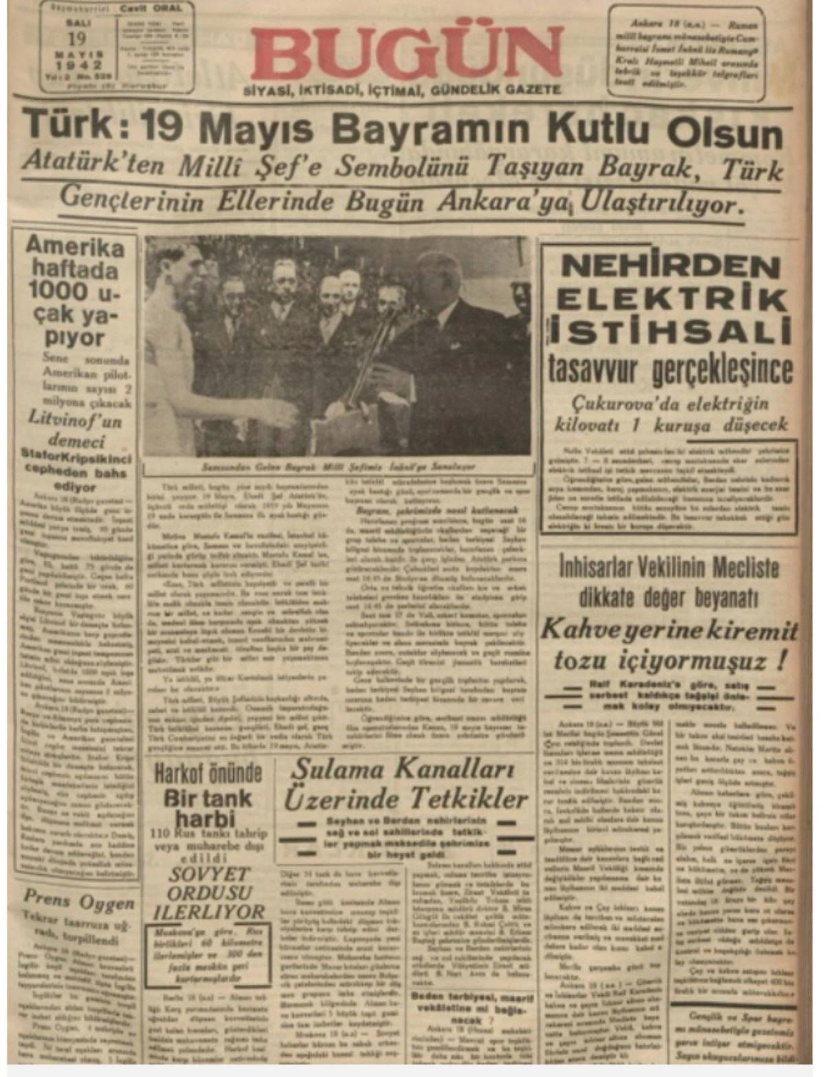19 Mayıs Atatürk'ü Anma, Gençlik ve Spor Bayramı tarih boyu gazete manşetlerinde nasıl kutlandı?