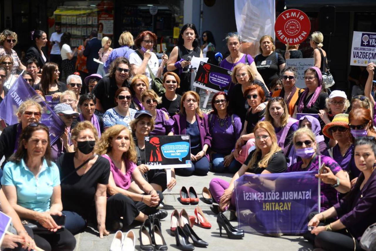 Kadın cinayetlerine ‘dur’ demek için haykırdılar: Bir kadın daha eksilmesin