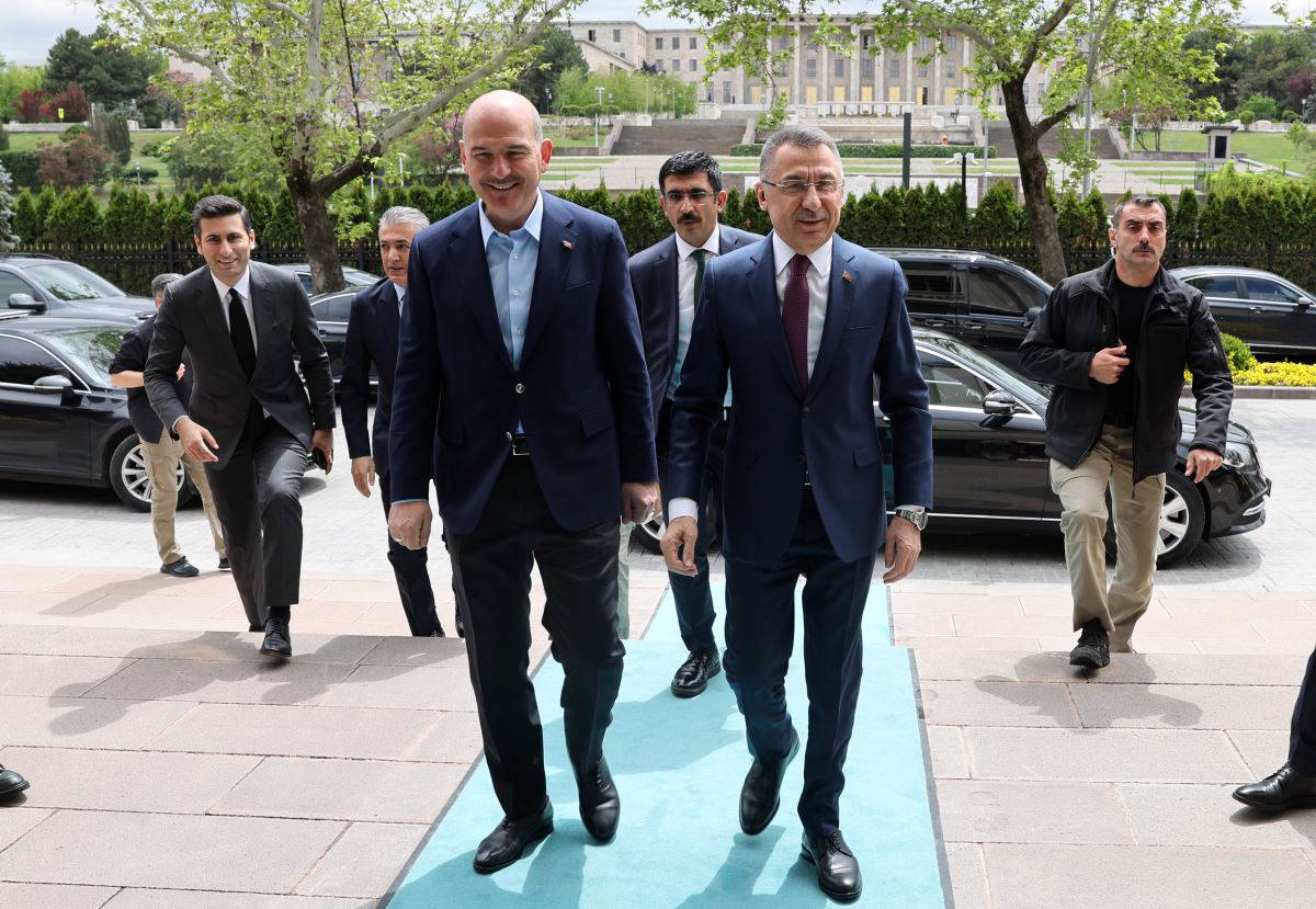 Ankara'da hareketli saatler: Süleyman Soylu'yu art arda ziyaret ettiler