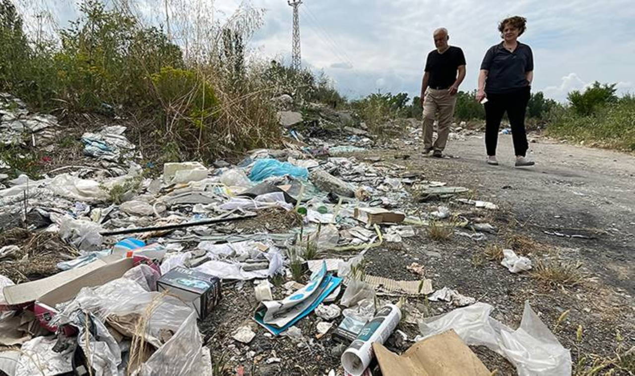 Tarıma kazandırdığı atıl arazide organik ürünler yetiştiriyor