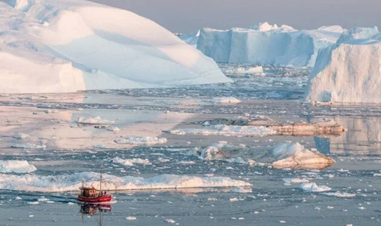 Grönland'da sıcaklıklar son 1000 yılın zirvesine ulaştı