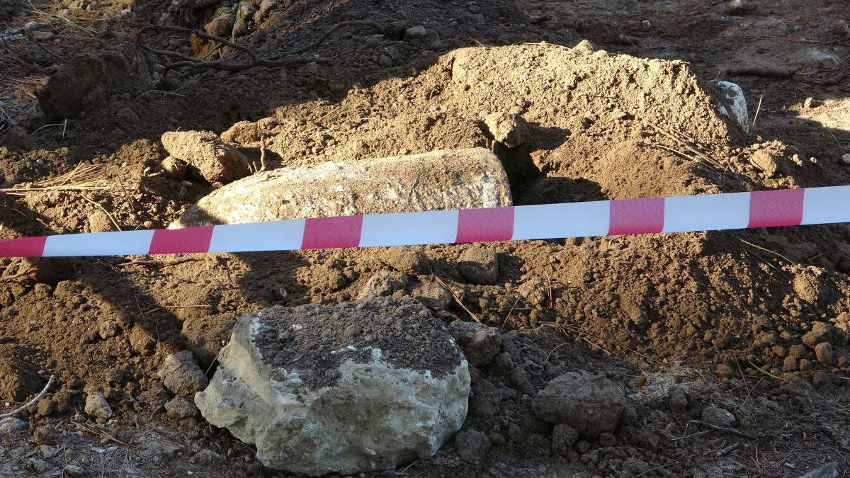 Çanakkale Savaşı'ndan kalma patlamamış top mermisi bulundu