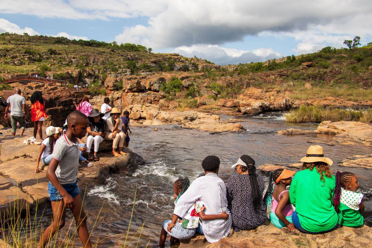 Güney Afrika'nın doğal güzelliklerinden biri: Bourke'nin Şans Çukurları