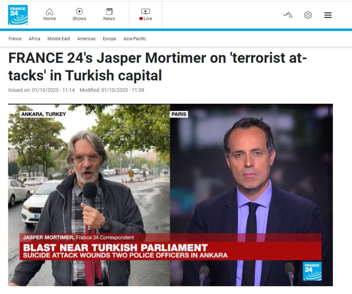 Terör saldırısı dünya basınında