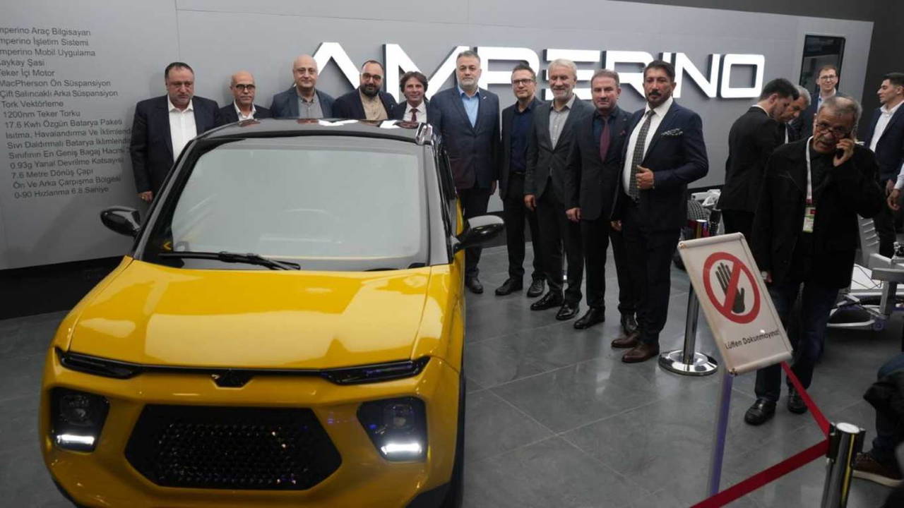 Yüzde 100 elektrikli yerli otomobil Amperino'nun fiyatı ve tüm özellikleri...