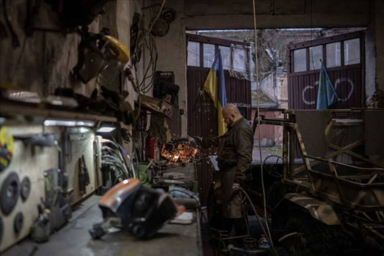 Savaştan önce doktorluk yapan Ukraynalı 