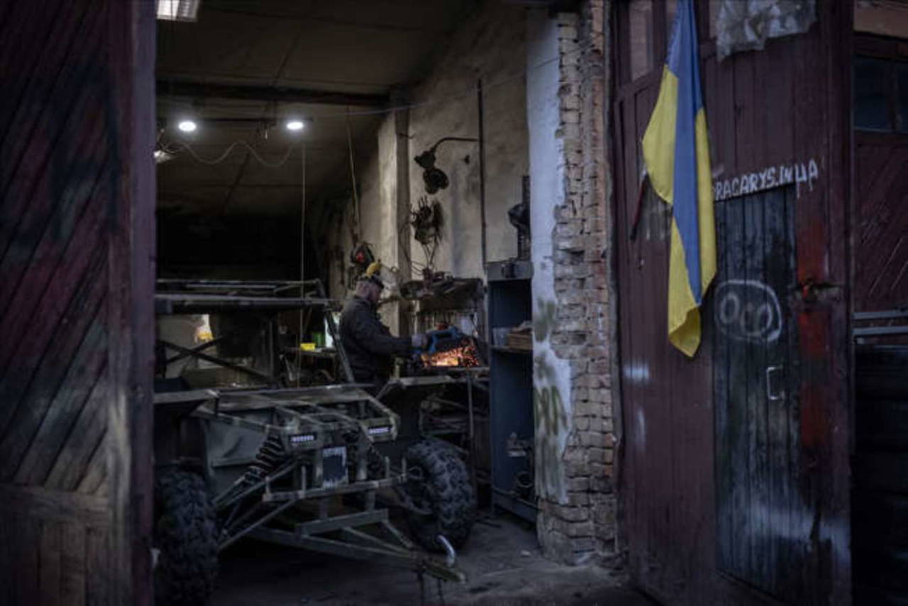 Savaştan önce doktorluk yapan Ukraynalı 