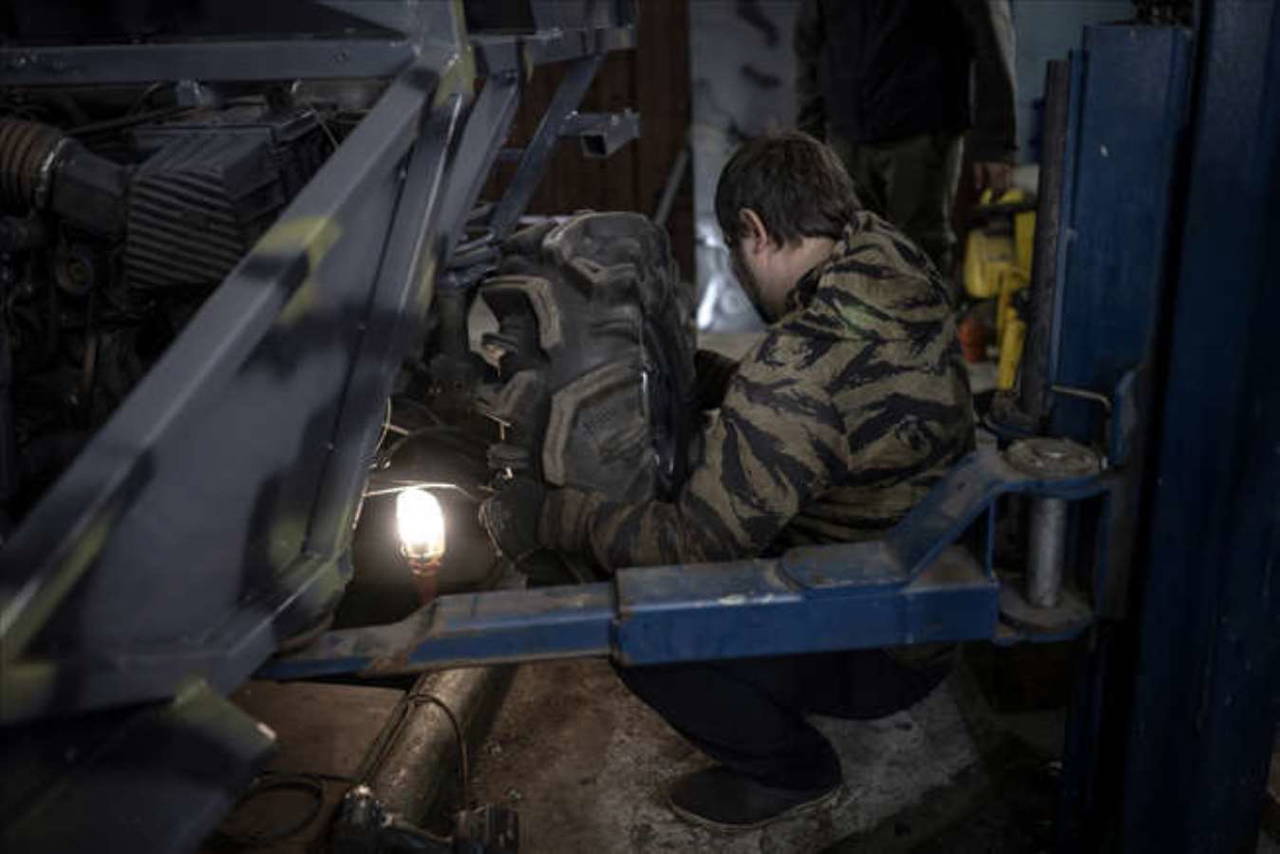 Savaştan önce doktorluk yapan Ukraynalı 