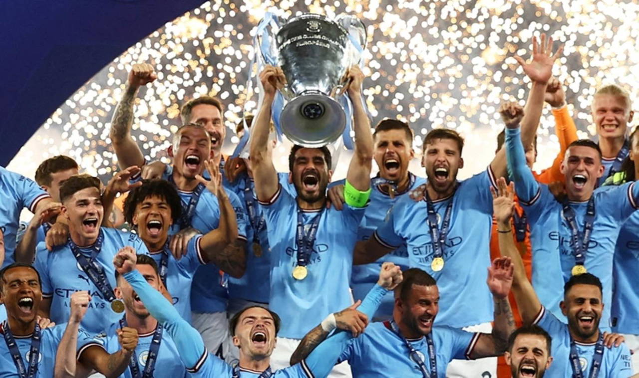 Manchester City 2023'e damga vurdu: 1 yılda 5 kupa!