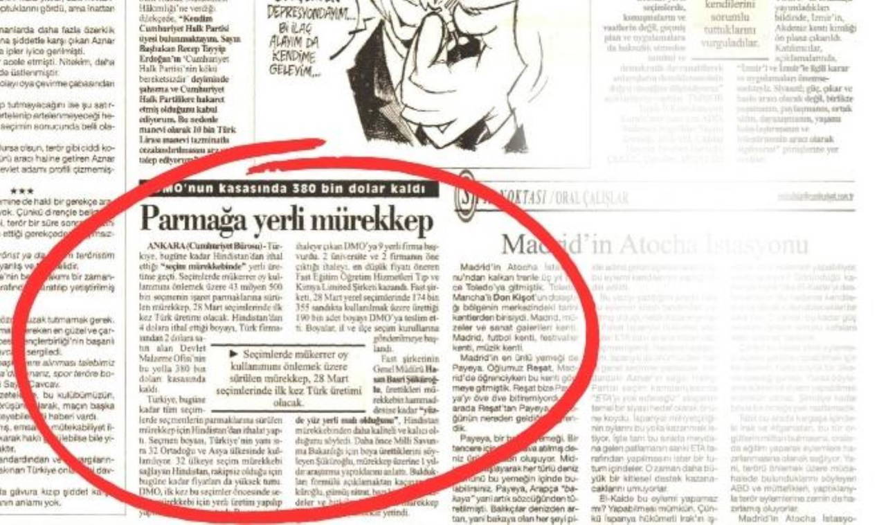 Eski Türkiye nostaljisi: Seçimlerde parmak boyasının akıbeti