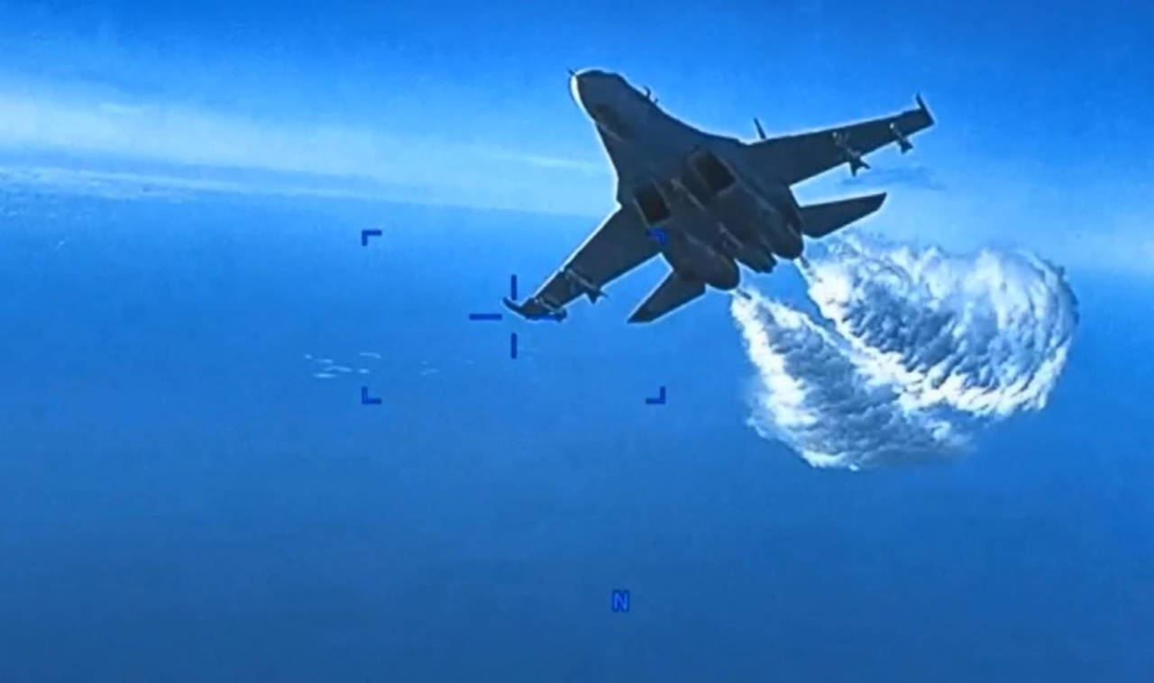 ABD, Rus uçağının İHA’yı düşürdüğü anların görüntüsünü yayımladı