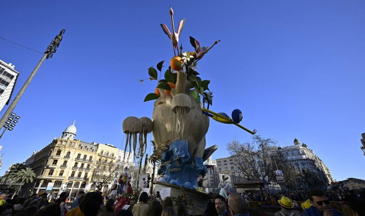 Dev kuklalar yakıldı: Las Fallas sona erdi