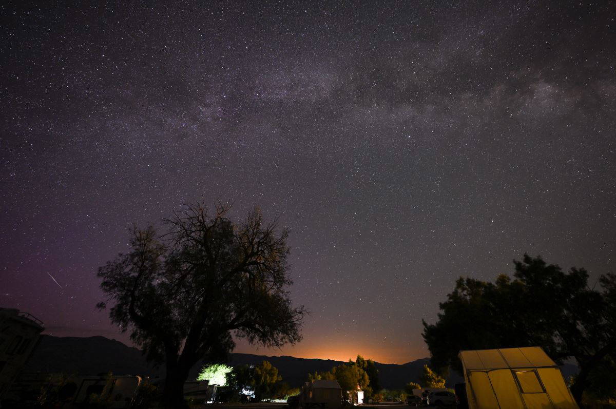 Ölüm Vadisi'nde Lyrids Meteor Yağmuru görüntülendi