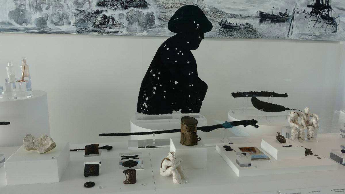 Çanakkale'de 108 yıllık zaferin savaş izleri sergileniyor