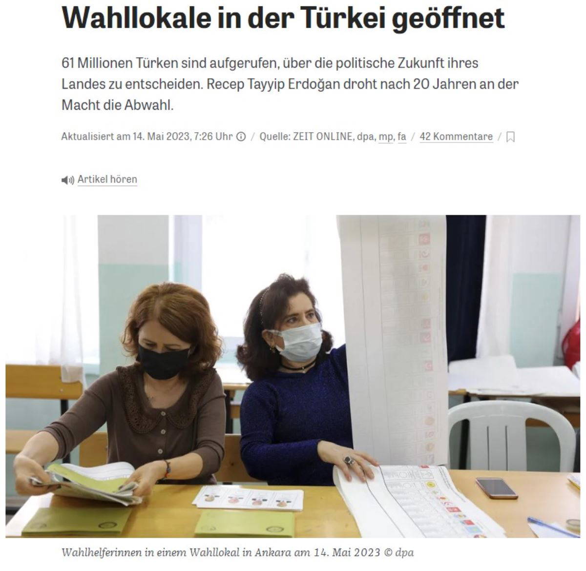 Dünyanın gözü seçimde!